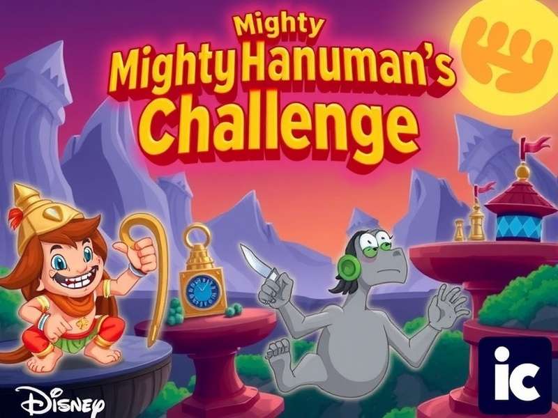 Mighty Hanuman S Challenge Game Cover
